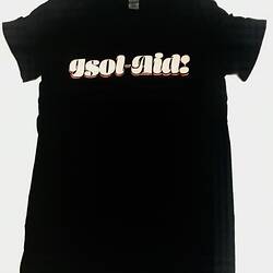 T-Shirt - Isol-Aid Online Music Festival, Designed by Sebastian White, Soundmerch, Collingwood, March 2020