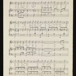 Sheet Music - W.E. Naunton & H.J.W. Gyles, 'White Australia', 1910