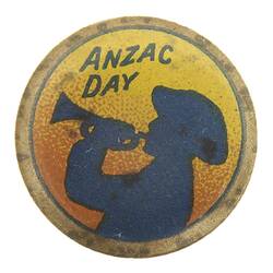 Badge - 'Anzac Day', World War I, 1916-1919
