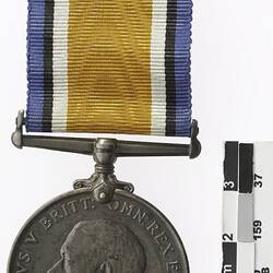 Medal - British War Medal, Great Britain, Private Aubrey Gordon Neal, 1914-1920