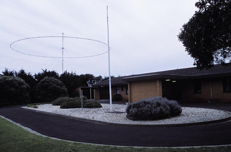 Slide Front Entrance Melbourne Coastal Radio Station Cape Schanck