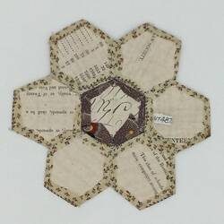 Patch - Quilt, Patchwork, Kay Family, Scotland, circa 1840s
