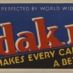 1930's Kodak Advertisement