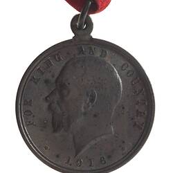 Medal - Anzac, Education Department Schools, Australia, 1916