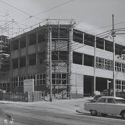 Photograph - Kodak Australasia Pty Ltd, Brisbane Headquarters Under Construction, Fortitude Valley, circa 1960s