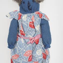 Toy Koala - Ada Perry, Blue Felt, circa 1930s-1960s