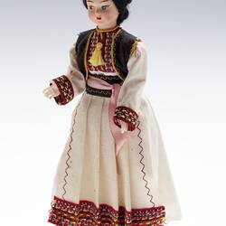 National Doll - Croat, Dubrovnik, circa 1964-1997