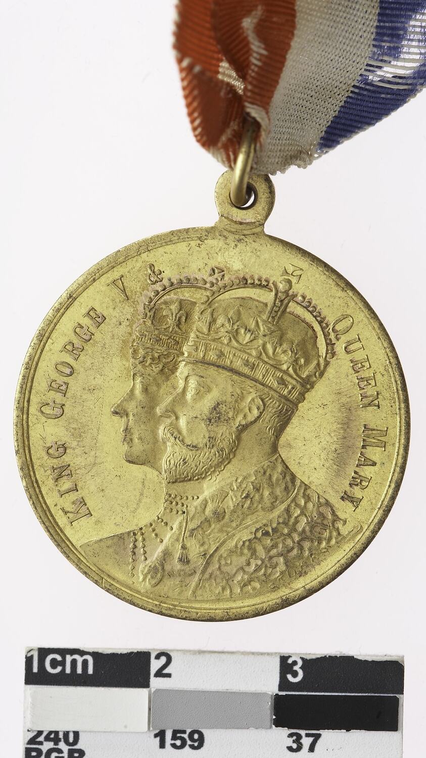 Medal Coronation Of King George V Queen Mary Commemorative