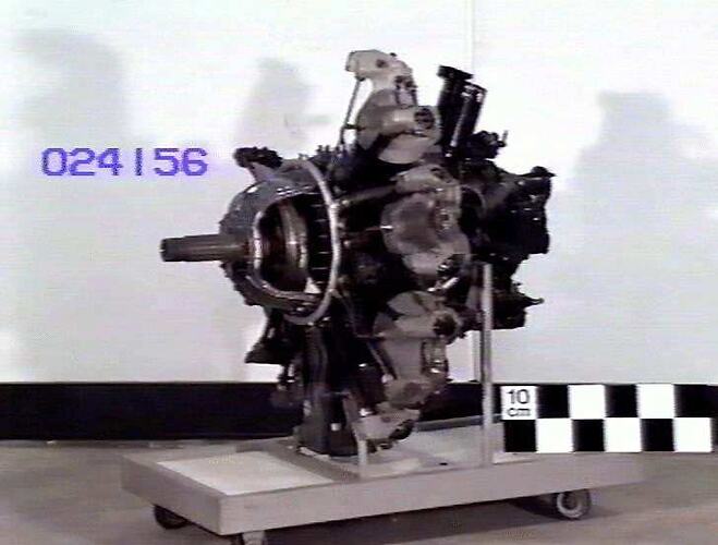 1940's airplane engine.