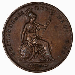 Coin Penny Queen Victoria Great Britain