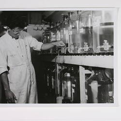 Photograph - Kodak Australasia Pty Ltd, Chemical Dispensing Area, Emulsion Building, Abbotsford, Victoria, 1955-1960