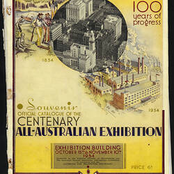 Catalogue - Centenary All-Australian Exhibition, Ramsay Publishing, 1934