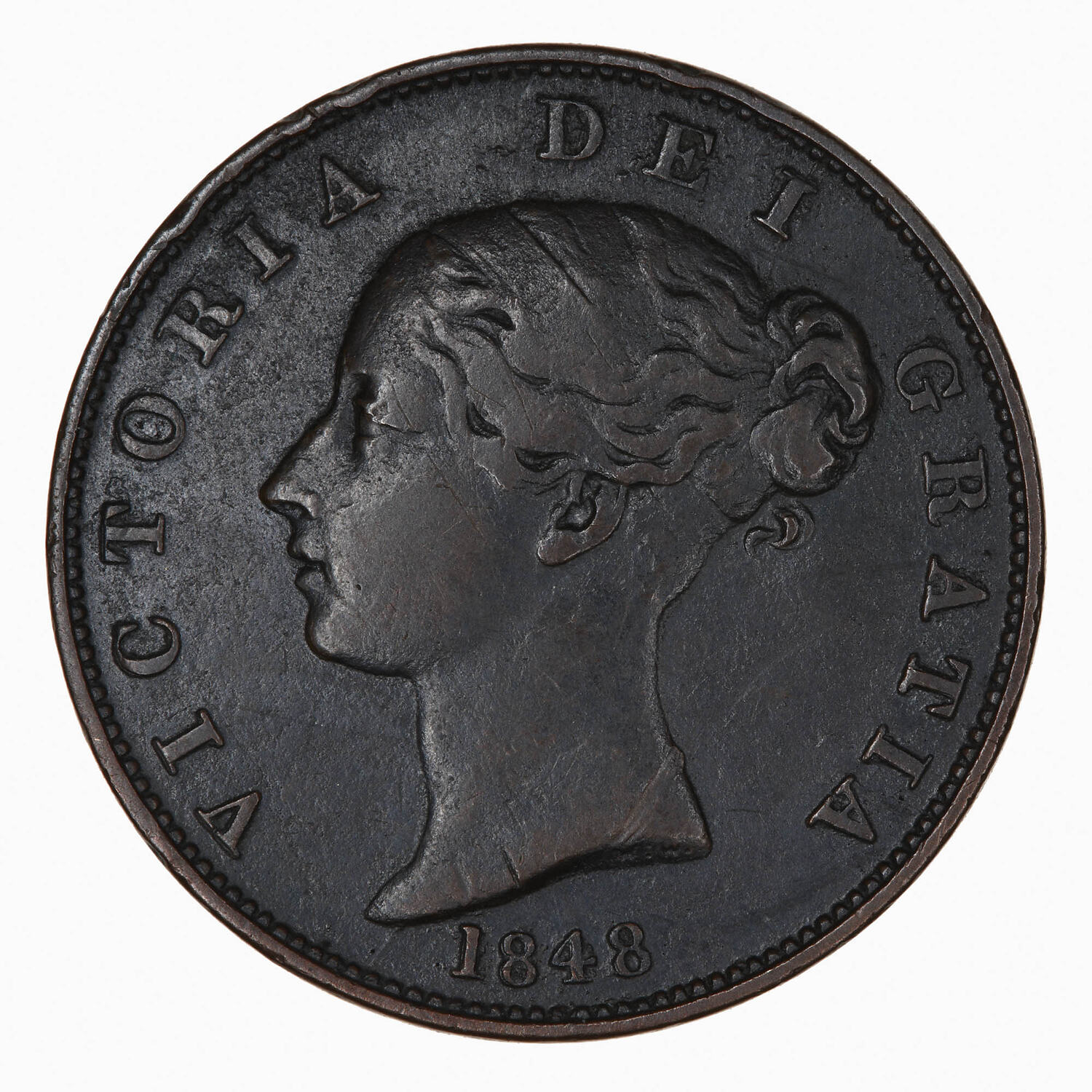 Coin Halfpenny Queen Victoria Great Britain