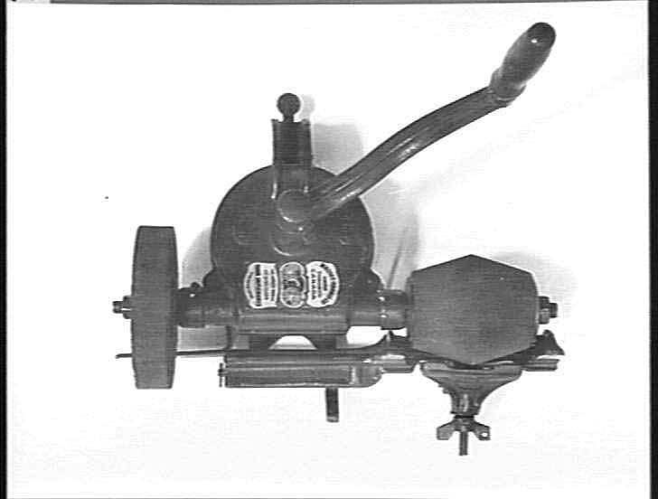 Photograph H.V. McKay Massey Harris, Knife Sharpener & Grinder