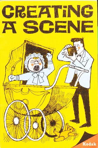 Cover page with a man and a baby.