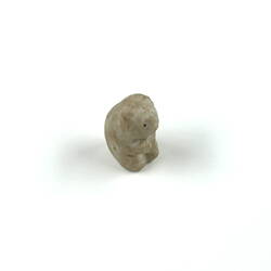 White animal figurine.