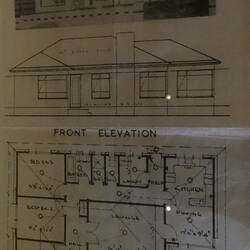 Brochure Excerpt - E.W. Hales & Sons, Display Home, Footscray, early 1960s