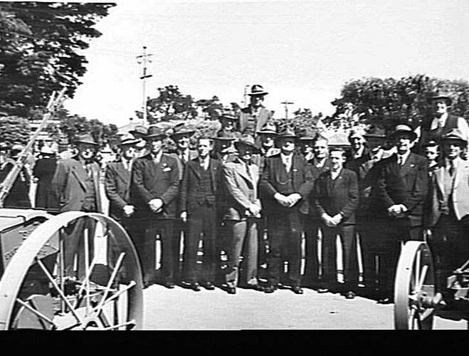 GROUP TAKEN ON STAND 30TH SEPT 1948
