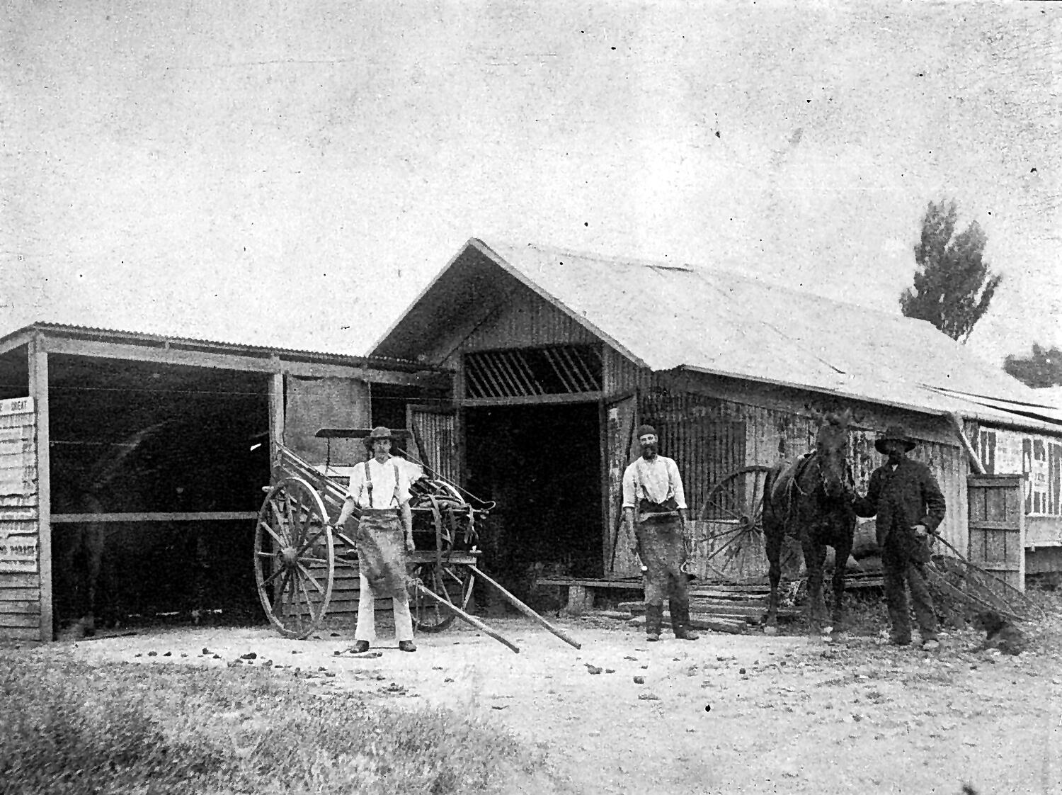 Negative - Mount Gambier, South Australia, circa 1890