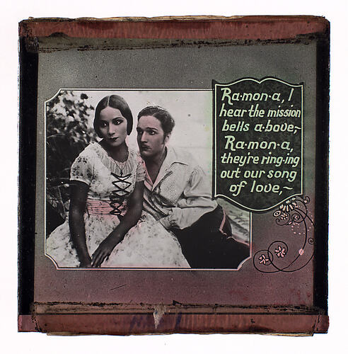 Lantern Slide - 'Ramona'