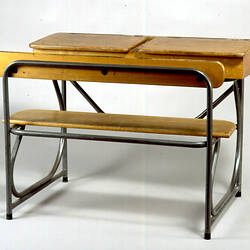 School Desk - MacRobertson Girls' High School, circa 1950s