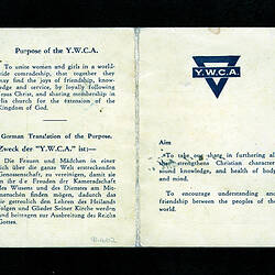 Membership Card - YWCA
