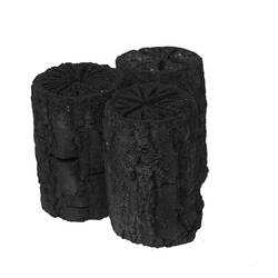Set of three charcoal sticks.