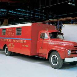International AR 160 series truck (c. 1953): Harry Johns' Boxing truck