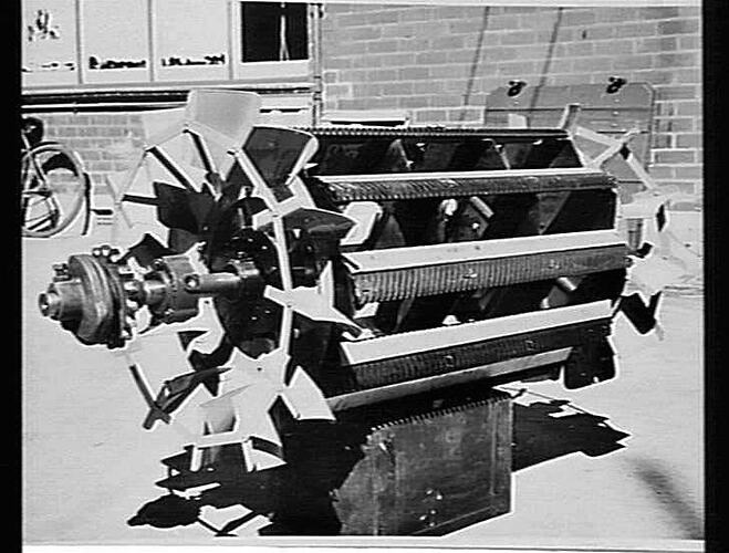 DRUM WITH 12 BLADE FANS NO. 7: APRIL 1955