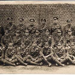 Photograph - Canadian Serviceman Group Artillery, World War I, 1917-1919