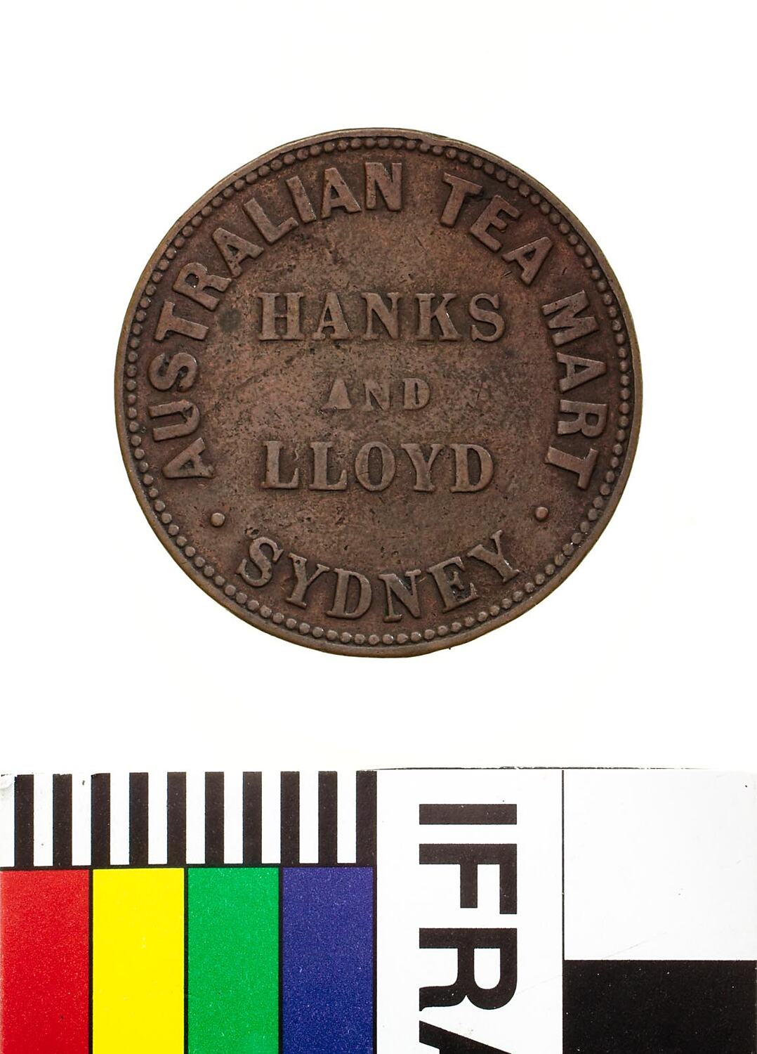 Token - Halfpenny, Hanks & Lloyd, Australian Tea Mart, Sydney, New ...