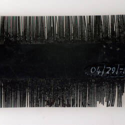 Comb - black plastic