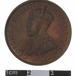 Specimen Coin - 1 Penny, Australia, 1912