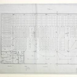Plan - H.V. McKay Massey Harris, Electrical Installation, Adelaide, South Australia, 1950