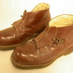 Boots - Australian National Antarctic Research Expeditions, Brown Leather, 1960-1993