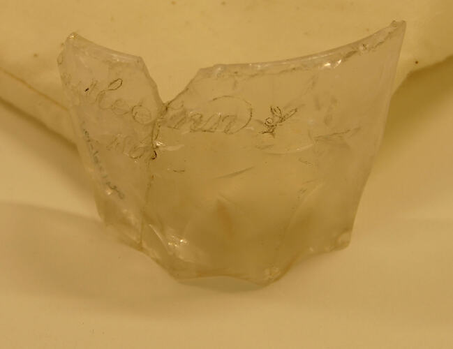 Drinking Glass Rim Fragment