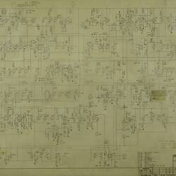 Schematic Drawing - CSIRAC Computer, Arithmetic Organ, 18 October 1949