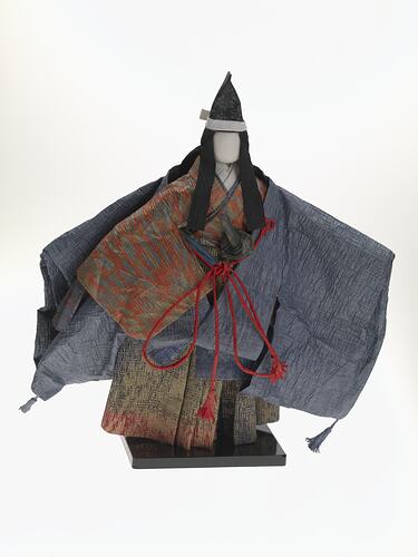 Shimotsuke Paper Doll-'Kiyotsune'. Noh Theatre Warrior. 1998-2007