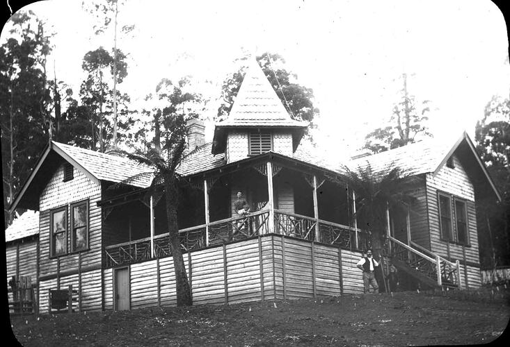 Lantern Slide - Guest House, Australia, Date Unknown. [BA 1686]