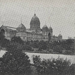 Postcard - Exhibition Building, Melbourne, 1905