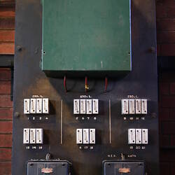 Switch & Fuseboard - Spotswood Sewerage Pumping Station, Victoria, 1900-1965