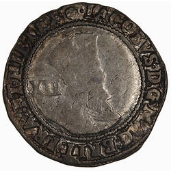 Coin - Shilling, James I, England, Great Britain, 1605-1606 (Obverse)