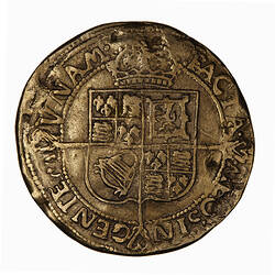 Coin Replica- Laurel, James I, England, Great Britain, 1619-1625 (Reverse)