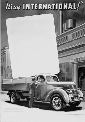 D Series Truck Advertising