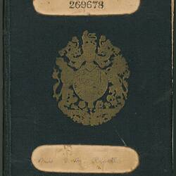 Passport - Evelyn May Rowell, British (part of), 1920