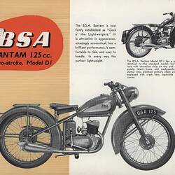BSA Motor Cycles 1951