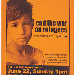 Poster - World Refugee Day 2003