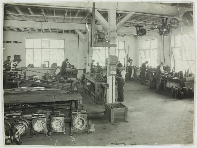 Photograph - Hecla Electrics Pty Ltd, Workers Assembling Electrical Heaters, circa 1920