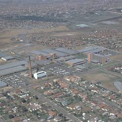 Negative - Kodak Australasia Pty Ltd, Aerial View of the Kodak Factory Complex, Coburg, 1965