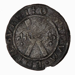 Coin - Bawbee, James V, Scotland, 1538-1542 (Reverse)